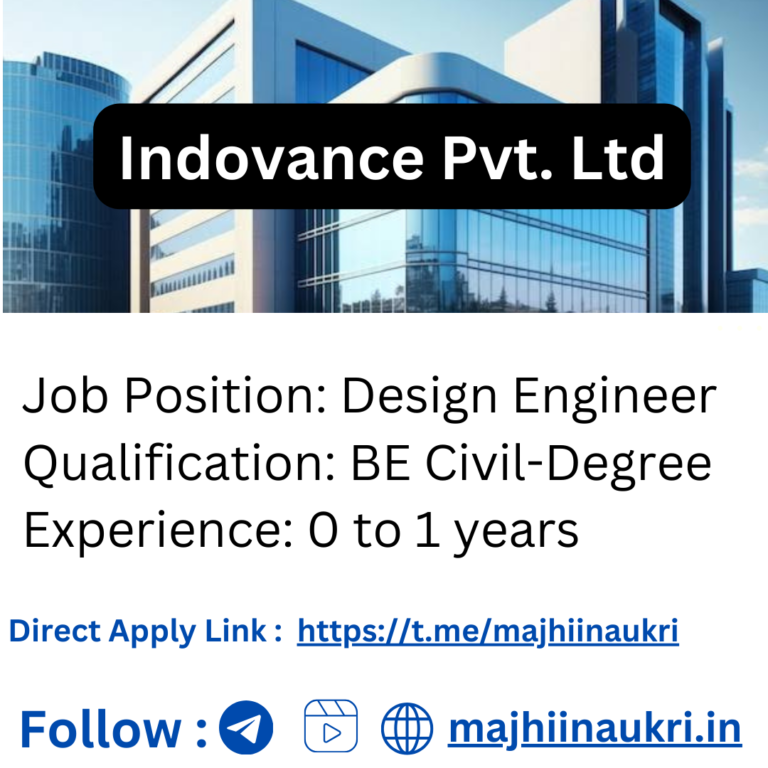 Read more about the article private job vacancy | Civil – Trainee Design Engineer 2024